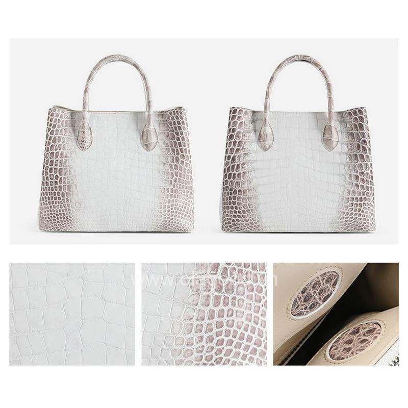 Túi xách nữ da cá sấu bạch tạng - TXBT0249S - Hình ảnh 4