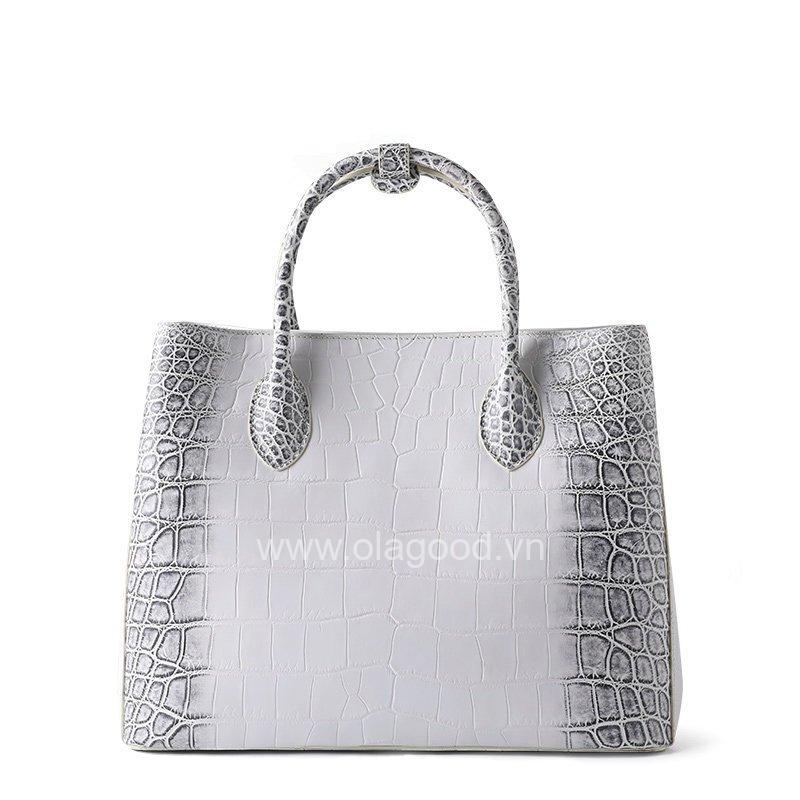 Túi xách nữ da cá sấu bạch tạng - TXBT0249S - Hình ảnh 2