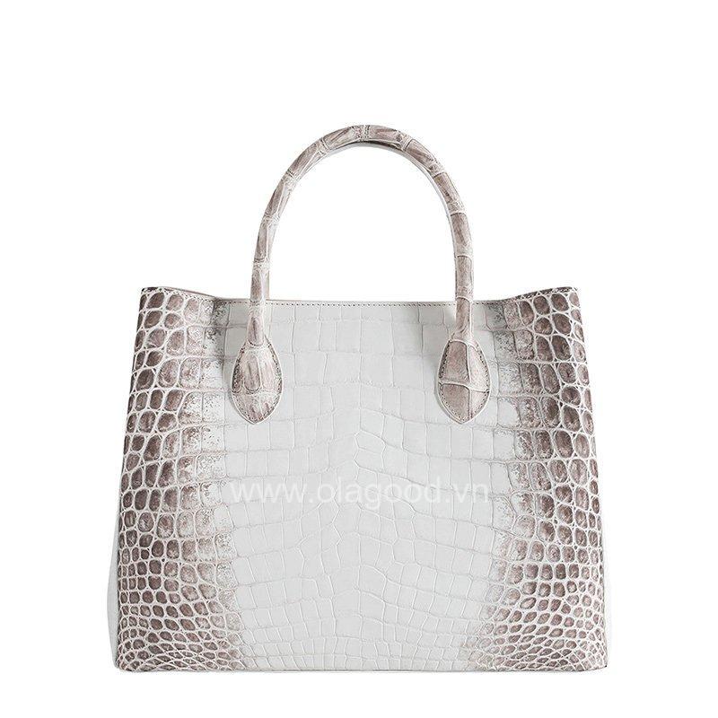 Túi xách nữ da cá sấu bạch tạng - TXBT0249S