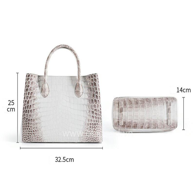 Túi xách nữ da cá sấu bạch tạng - TXBT0249S - Hình ảnh 3