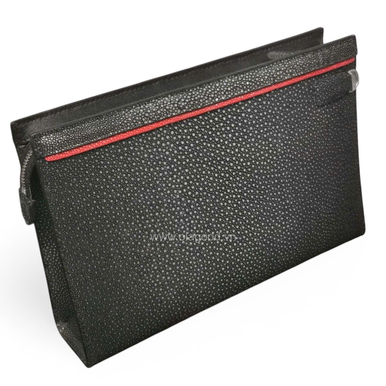 Clutch cầm tay da cá đuối - CL011D - Hình ảnh 5