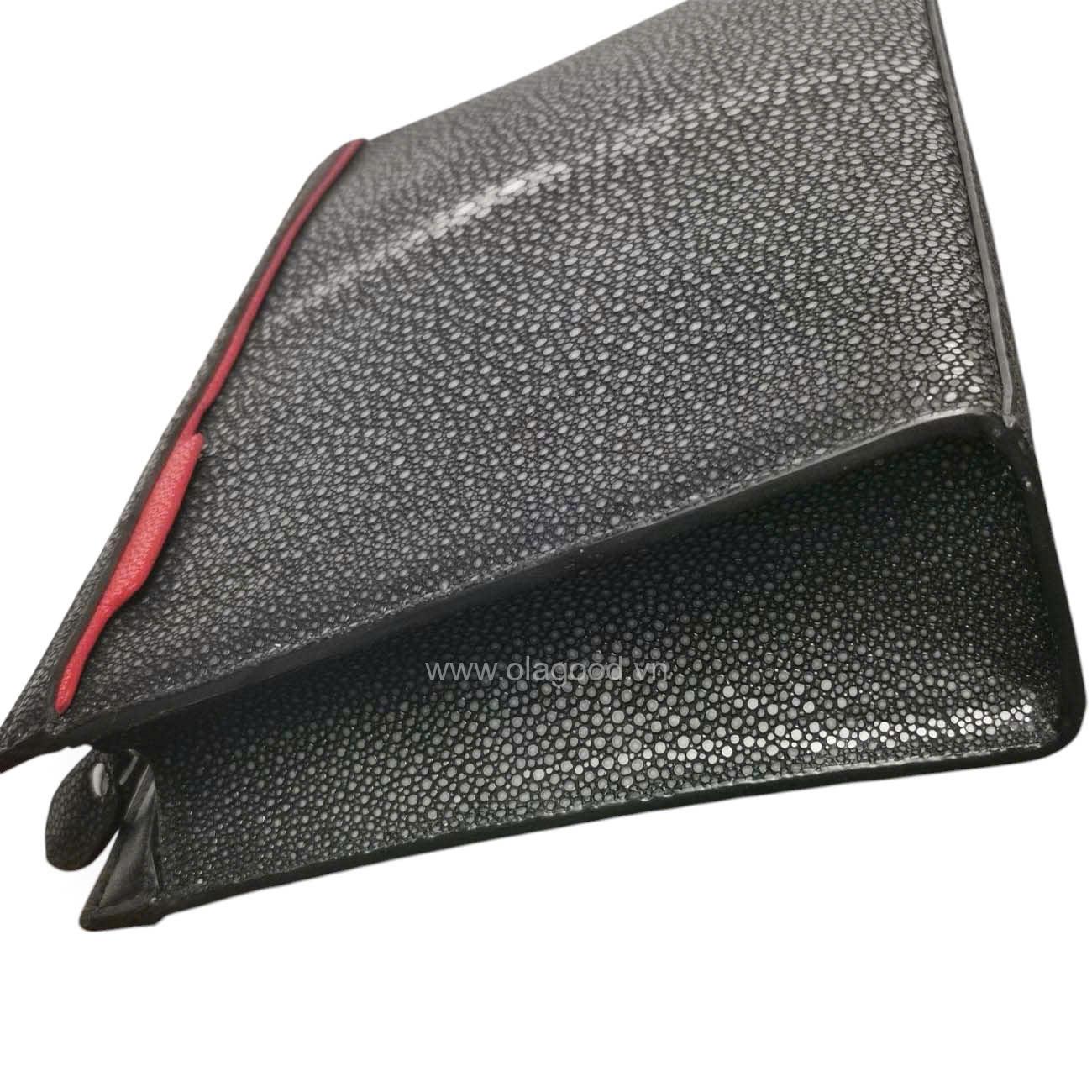 Clutch cầm tay da cá đuối - CL011D - Hình ảnh 6