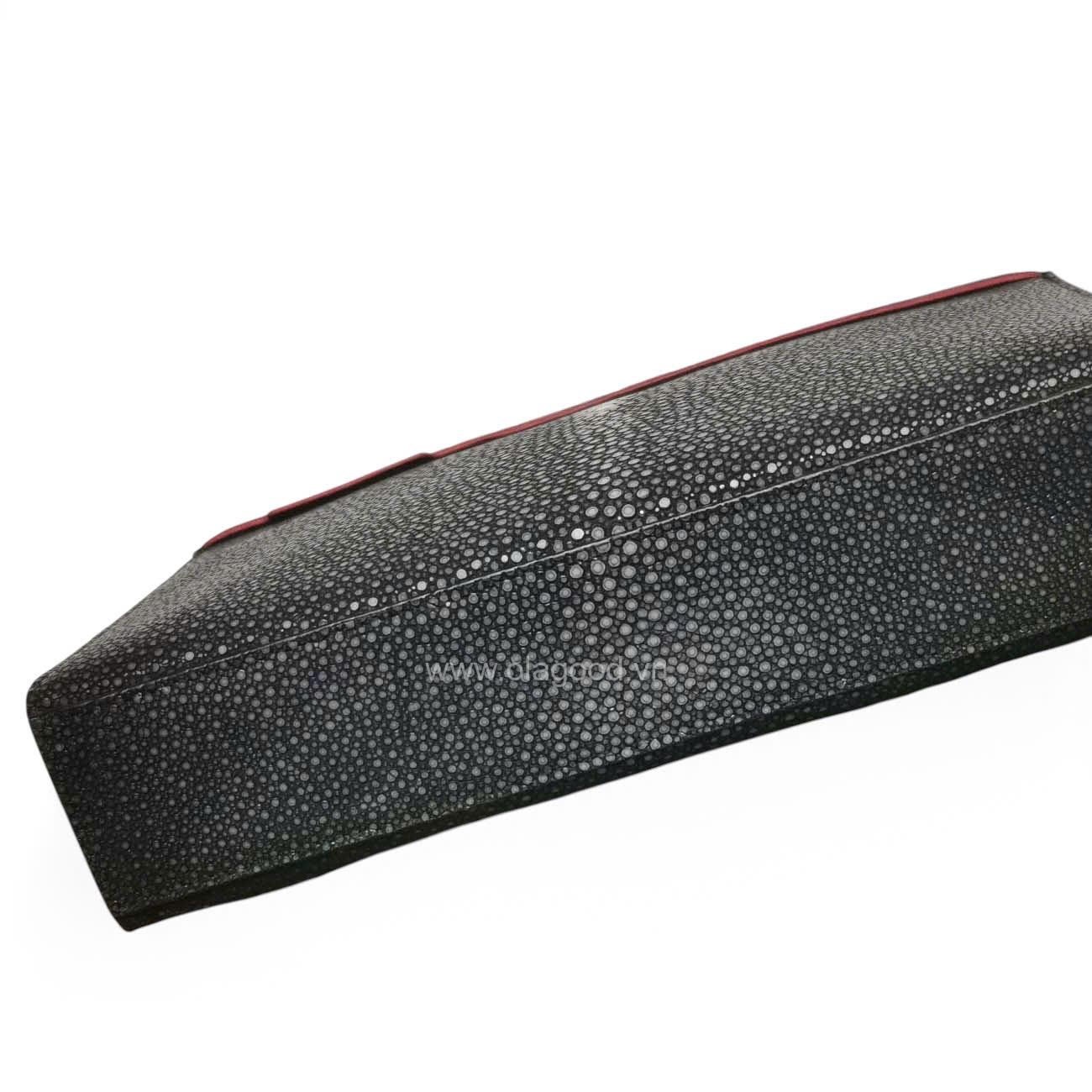 Clutch cầm tay da cá đuối - CL011D - Hình ảnh 7