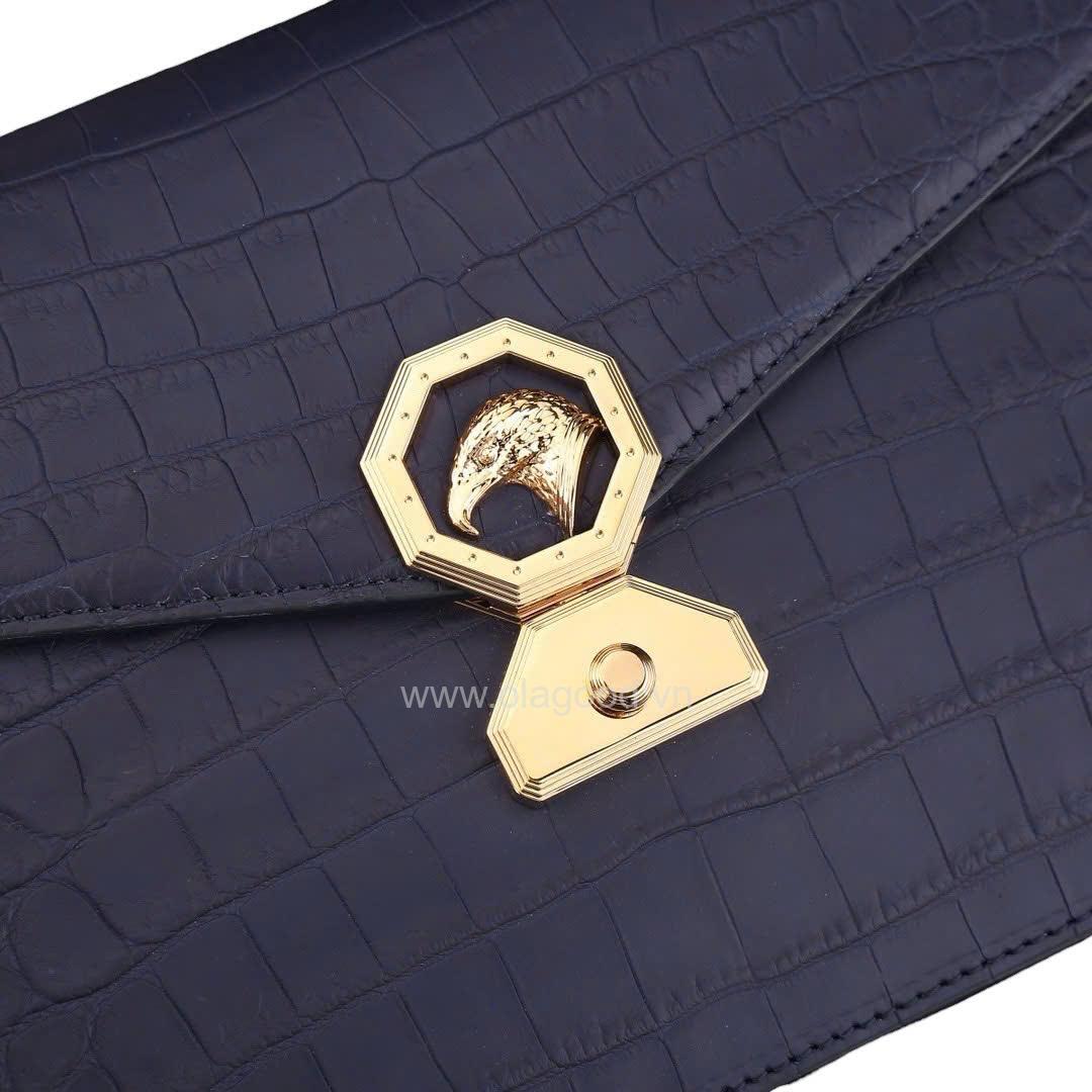 Clutch cầm tay nam da cá sấu Nile - CL013S - Hình ảnh 19