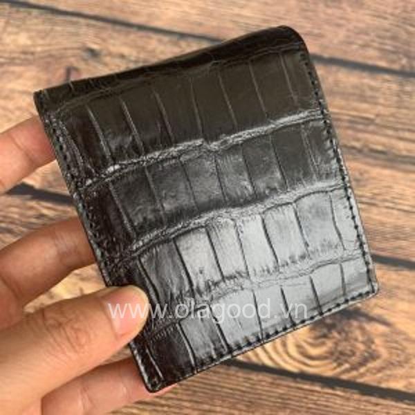 Olagood - địa chỉ mua ví da cá sấu dáng đứng đẹp mắt, chất lượng, giá rẻ