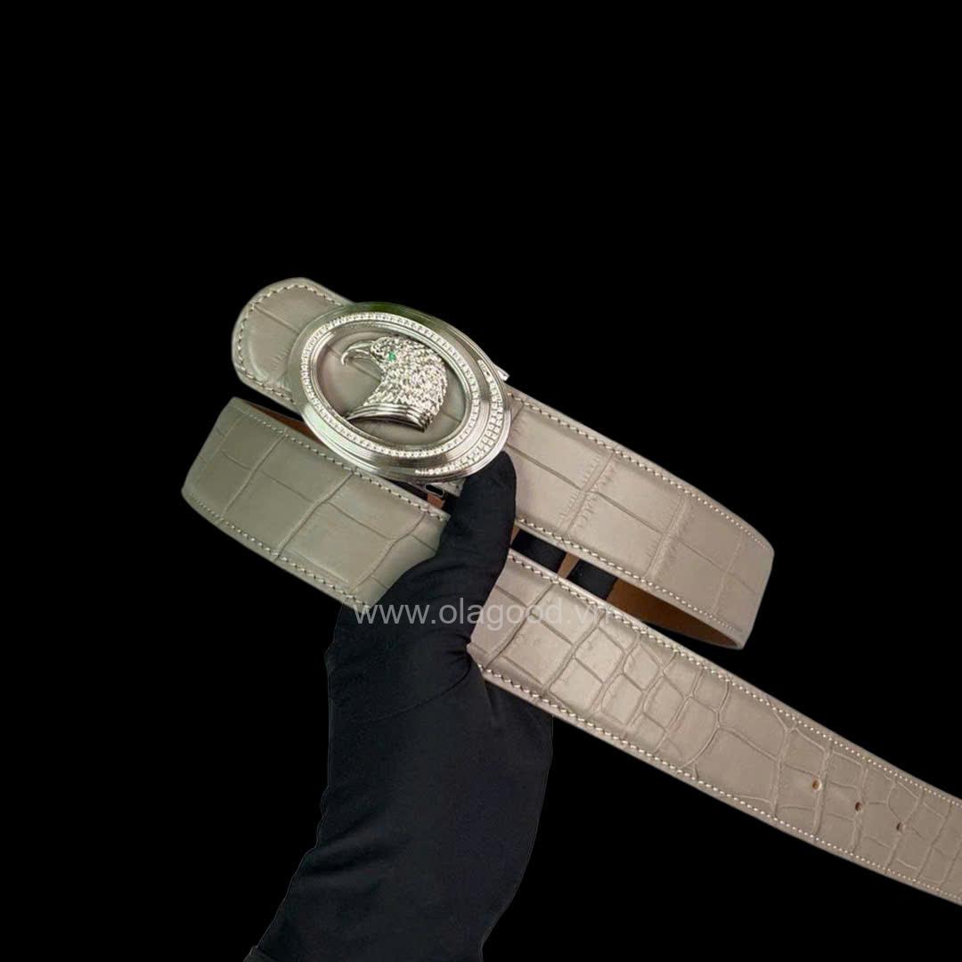 Thắt lưng nam cá sấu - TLN012S | CAO CẤP - GIÁ RẺ - Hình ảnh 4