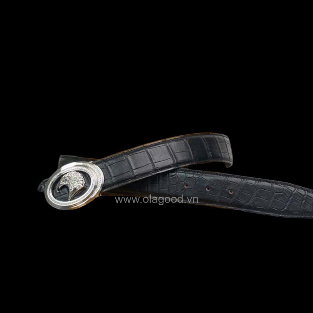 Thắt lưng nam cá sấu - TLN012S | CAO CẤP - GIÁ RẺ - Hình ảnh 5