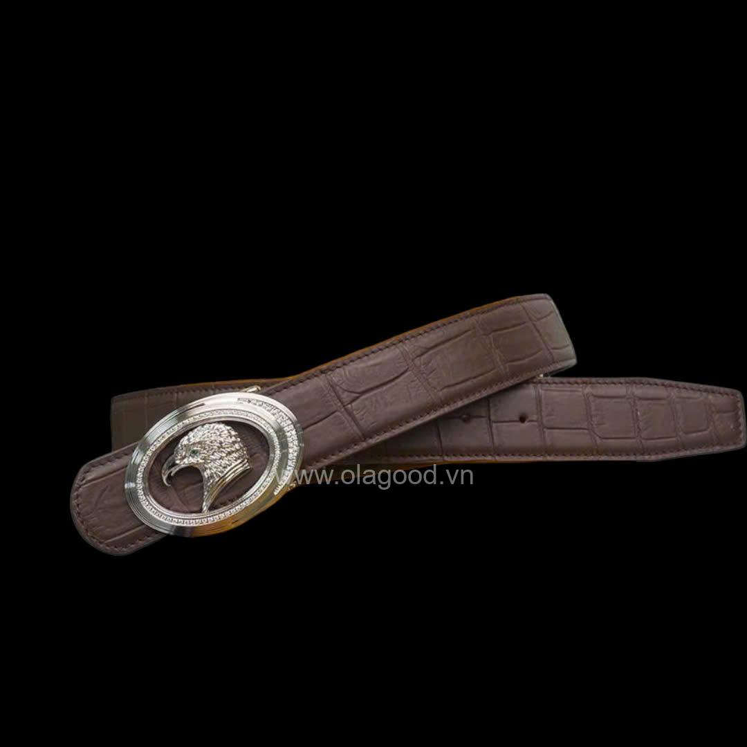 Thắt lưng nam cá sấu - TLN012S | CAO CẤP - GIÁ RẺ - Hình ảnh 6