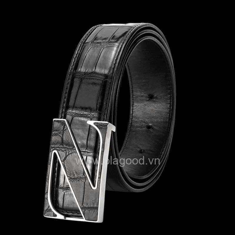 Thắt lưng nam da cá sấu - TLN0113S - Hình ảnh 6
