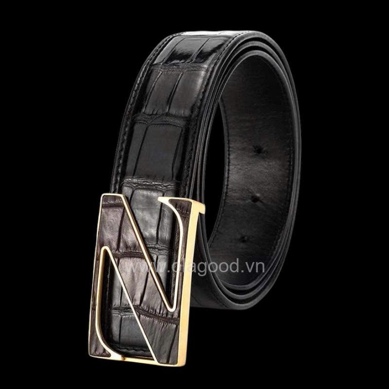 Thắt lưng nam da cá sấu - TLN0113S - Hình ảnh 8