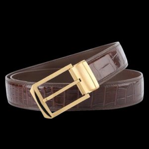 Thắt lưng da cá sấu nam cao cấp sang trọng - TLN014S