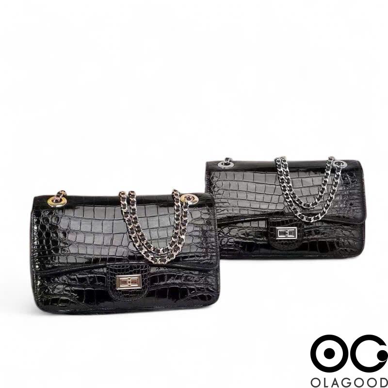 Túi nữ da cá sấu chính hãng - TXN0254S - Hình ảnh 4