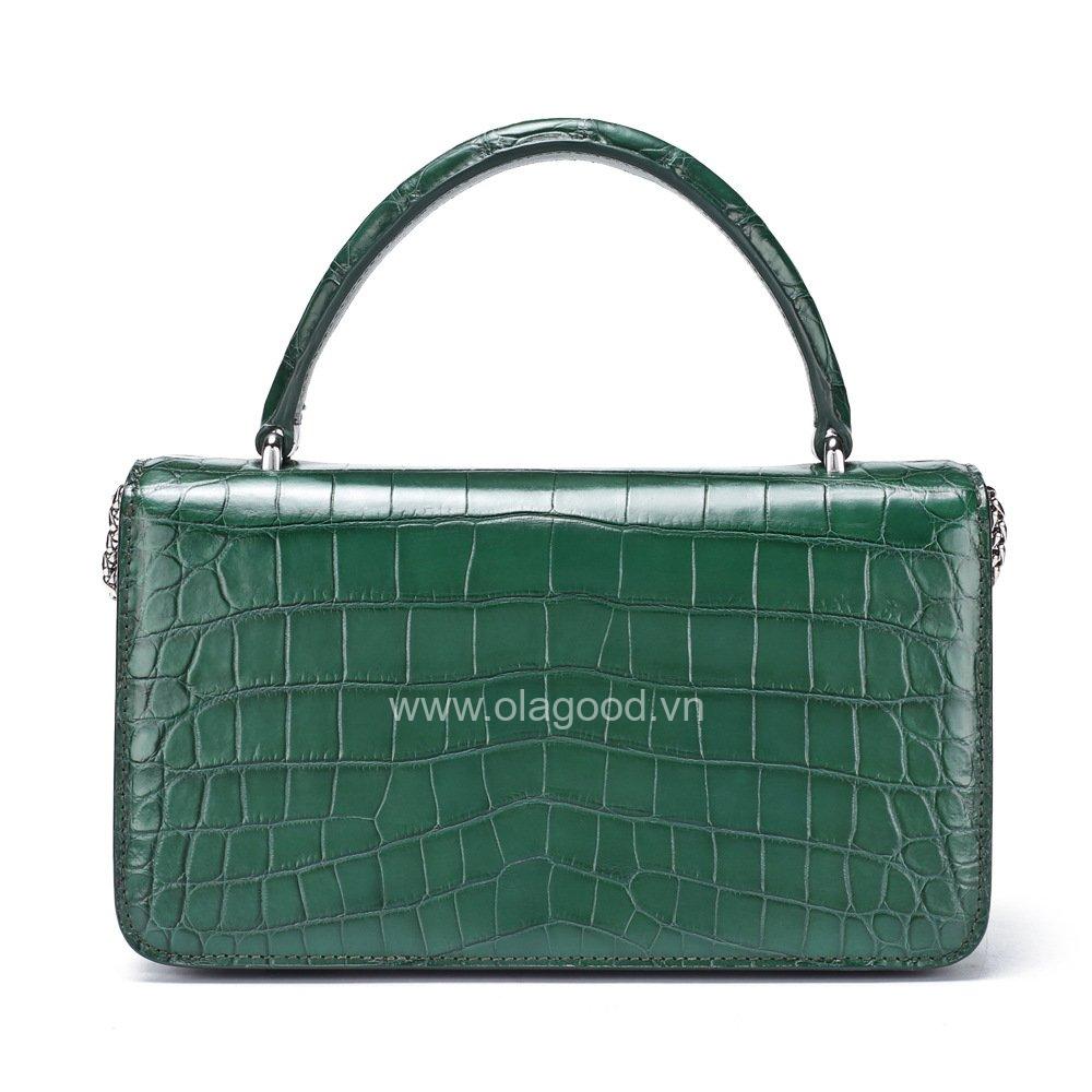 Túi da cá sấu nữ chính hãng - TXN0252S - Hình ảnh 7
