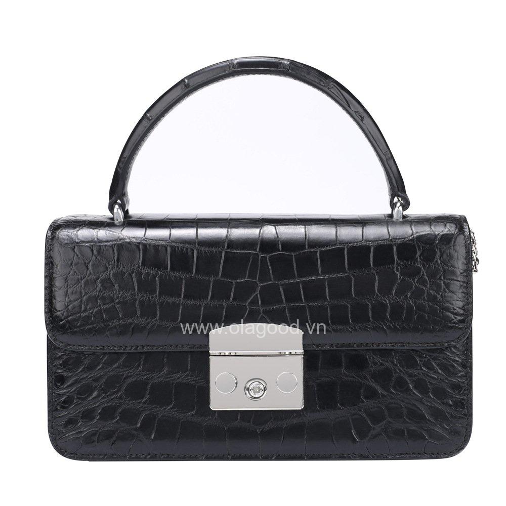 Túi da cá sấu nữ chính hãng - TXN0252S - Hình ảnh 8