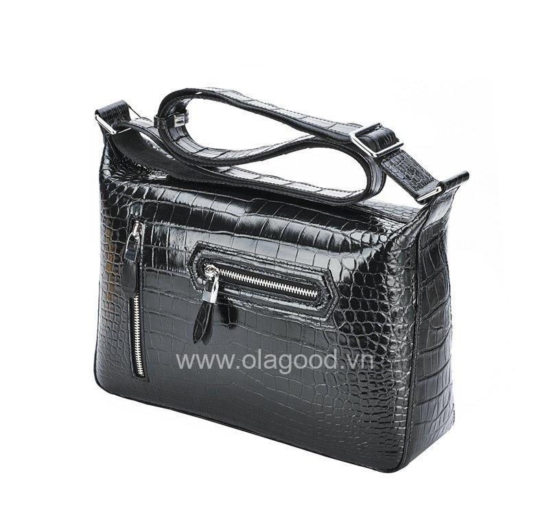 Túi xách nam da cá sấu - TXN016S - Hình ảnh 2