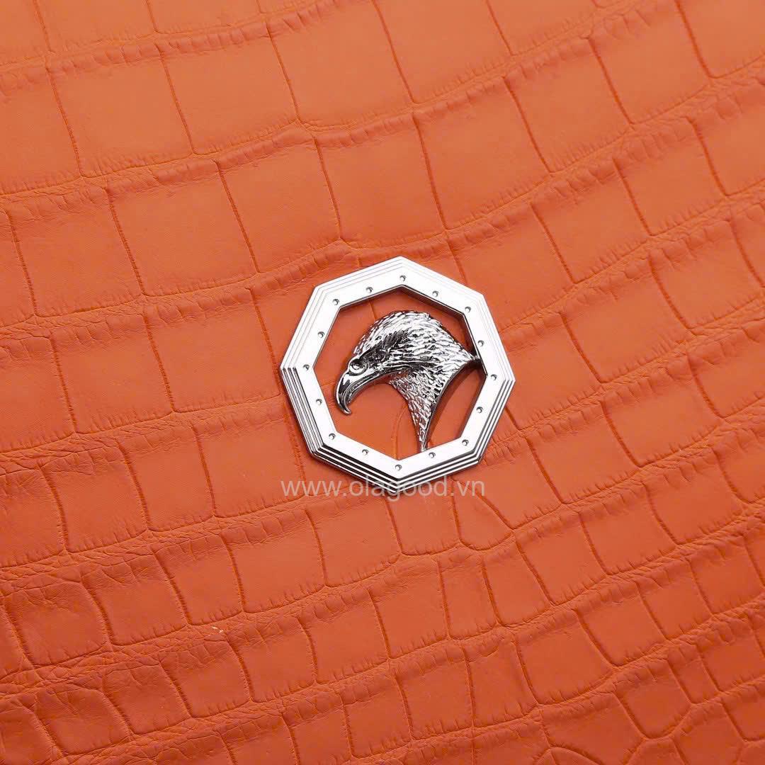 Ví cầm tay da cá sấu Nile - CL014S - Hình ảnh 21