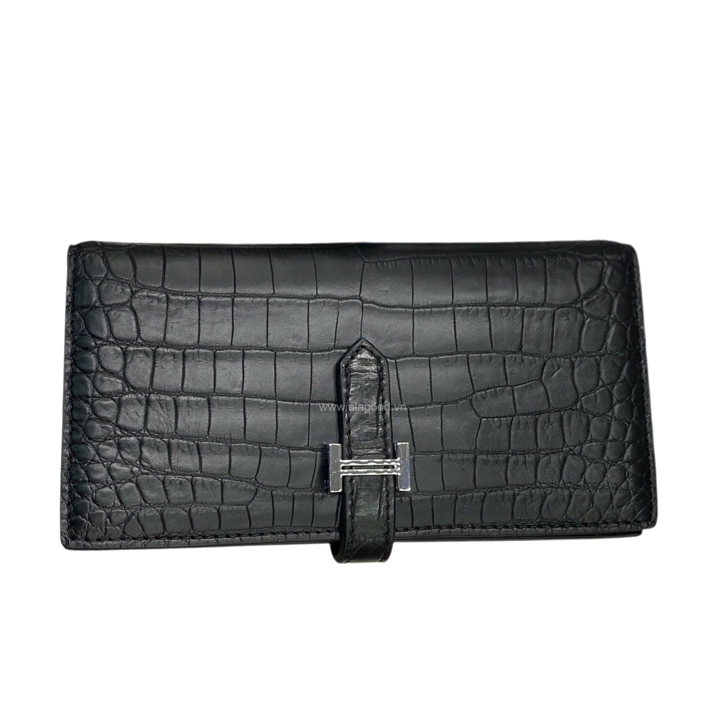Ví nữ dài da cá sấu - VND021S - Hình ảnh 4