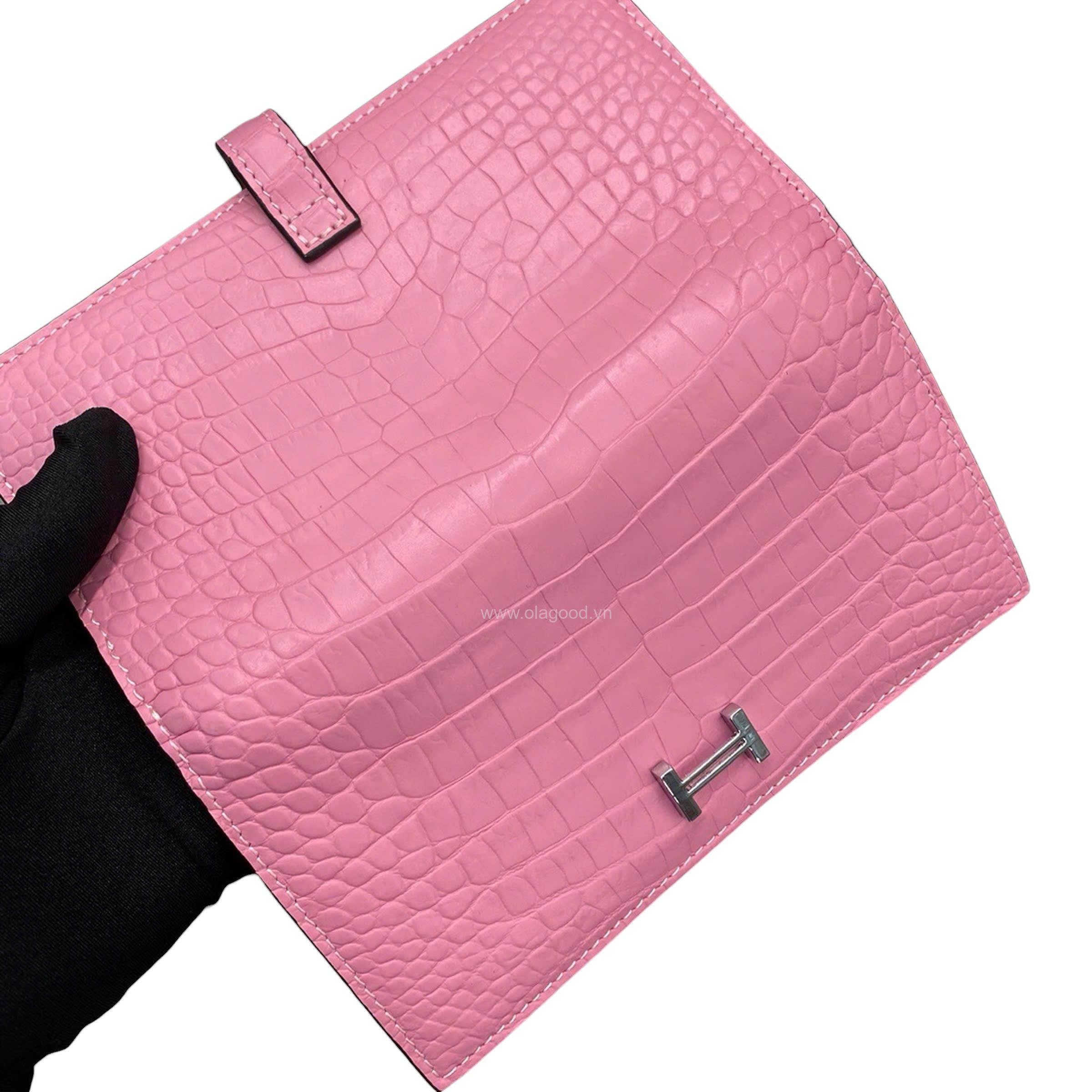 Ví nữ dài da cá sấu - VND021S - Hình ảnh 11