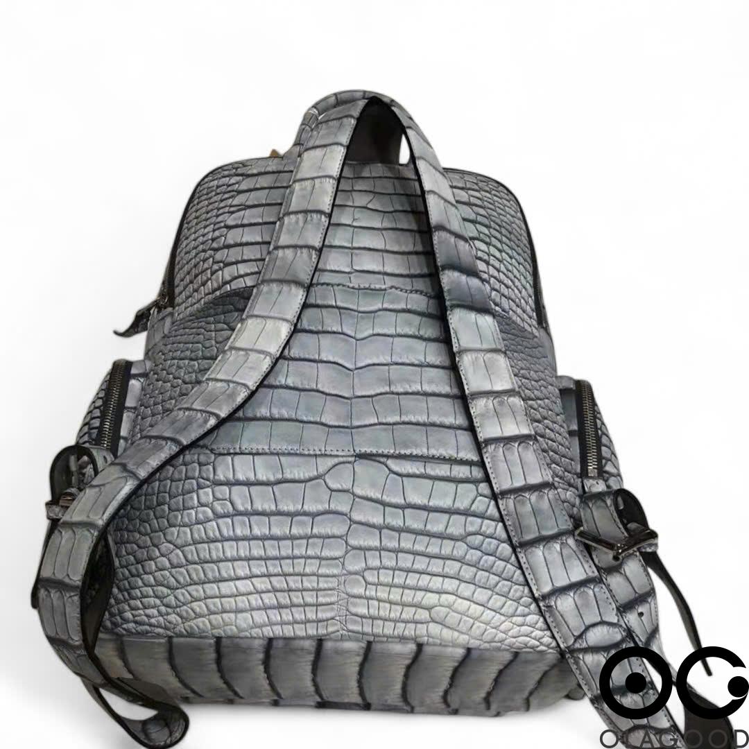 Balo nam da cá sấu Mỹ - BLN013S - Hình ảnh 3