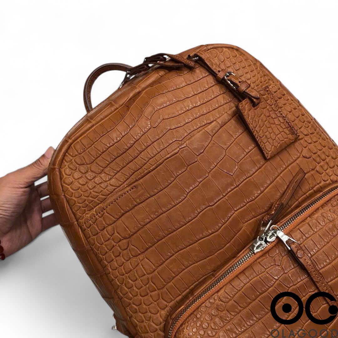 Balo nam da cá sấu Mỹ - BLN013S - Hình ảnh 15