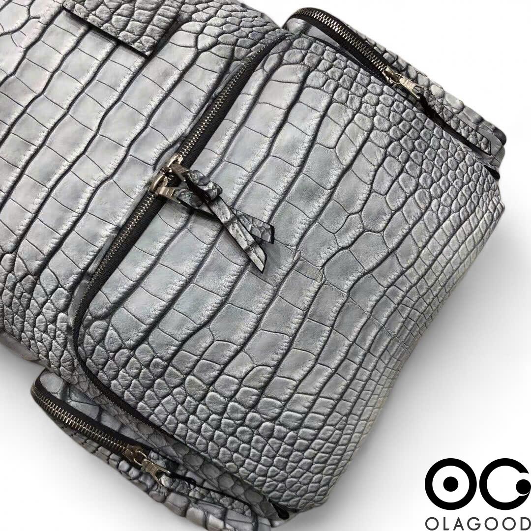 Balo nam da cá sấu Mỹ - BLN013S - Hình ảnh 7