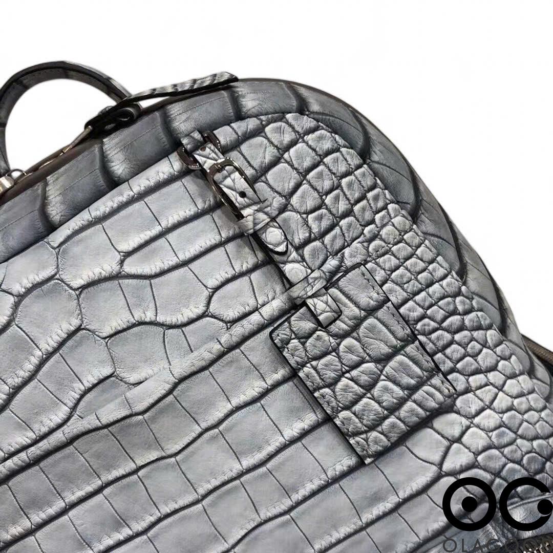 Balo nam da cá sấu Mỹ - BLN013S - Hình ảnh 8