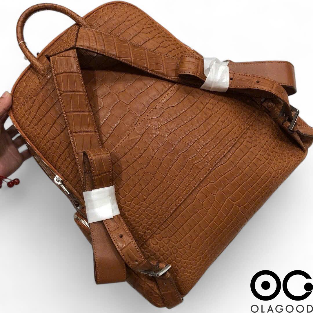 Balo nam da cá sấu Mỹ - BLN013S - Hình ảnh 11