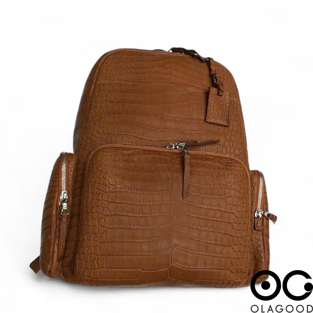 Balo nam da cá sấu Mỹ - BLN013S - Hình ảnh 10