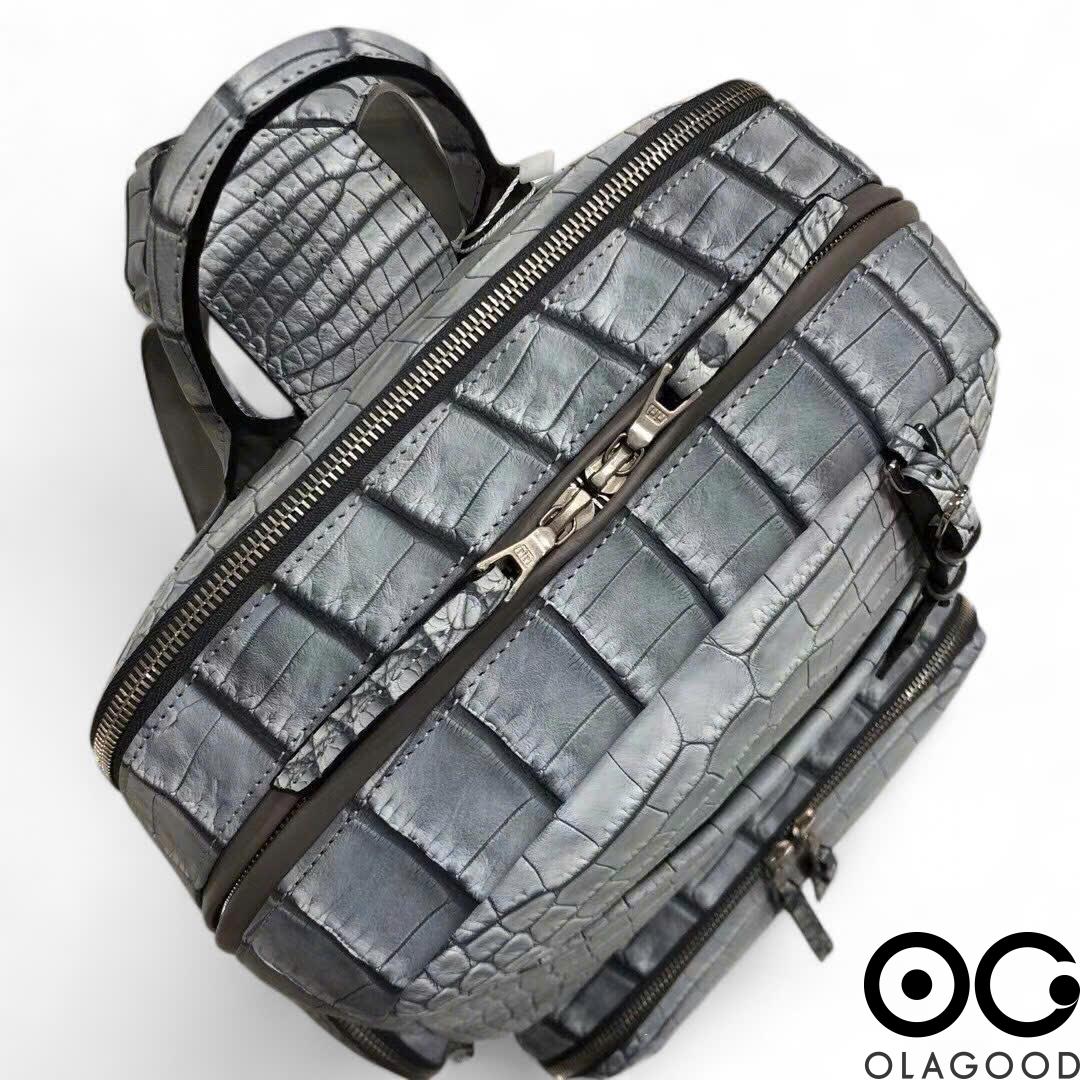 Balo nam da cá sấu Mỹ - BLN013S - Hình ảnh 9