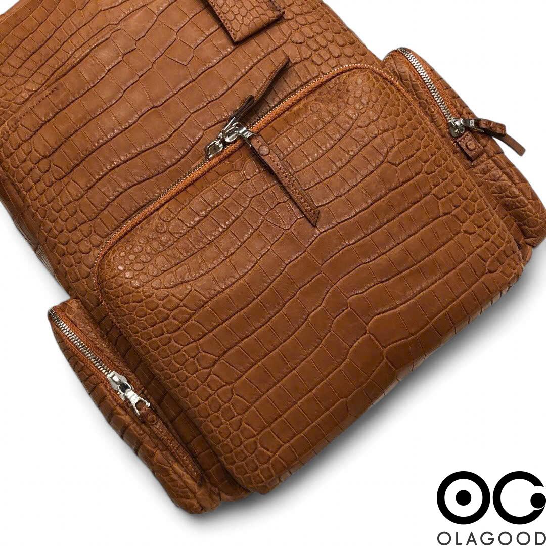 Balo nam da cá sấu Mỹ - BLN013S - Hình ảnh 12