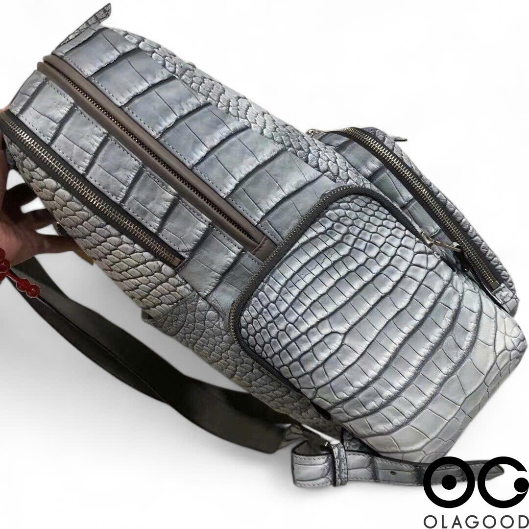 Balo nam da cá sấu Mỹ - BLN013S - Hình ảnh 6