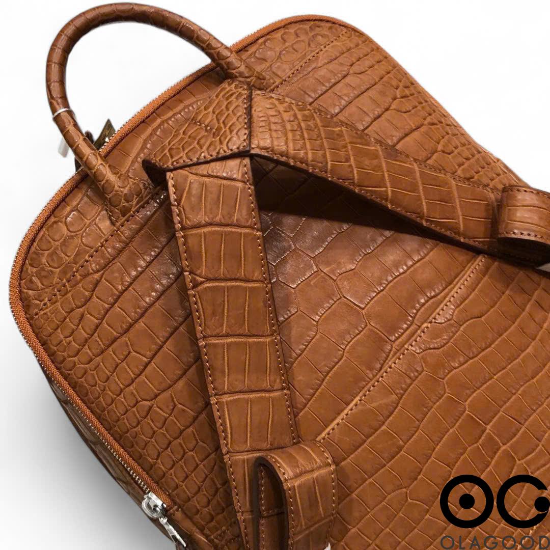 Balo nam da cá sấu Mỹ - BLN013S - Hình ảnh 13