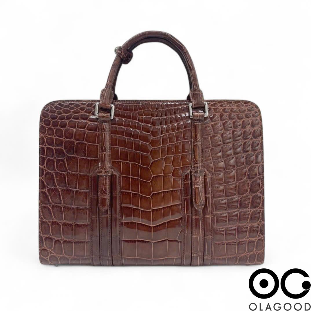 Cặp laptop da cá sấu hàng cao cấp - CLT016S