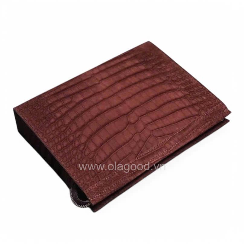 Clutch cầm tay da cá sấu - CL017S - Hình ảnh 3
