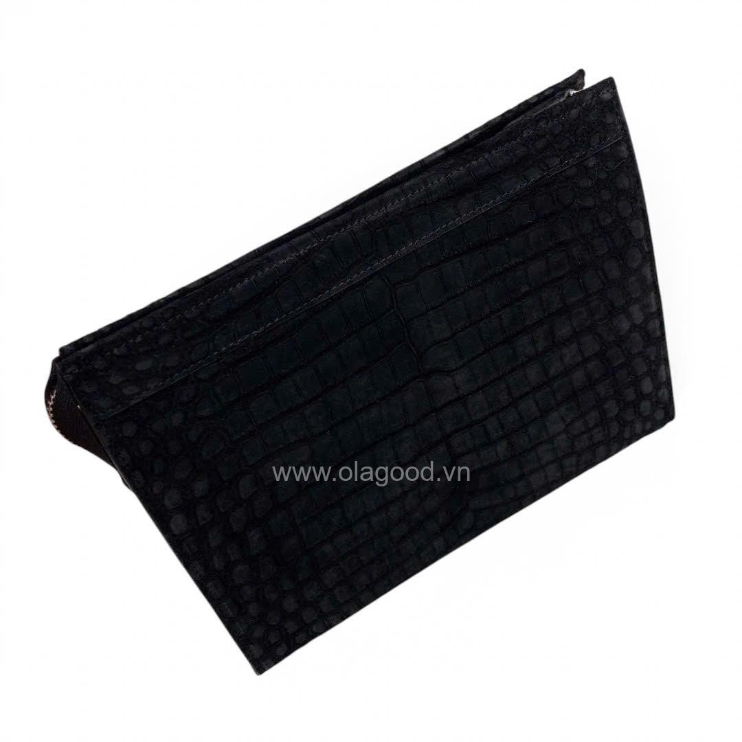 Clutch cầm tay da cá sấu - CL017S - Hình ảnh 5