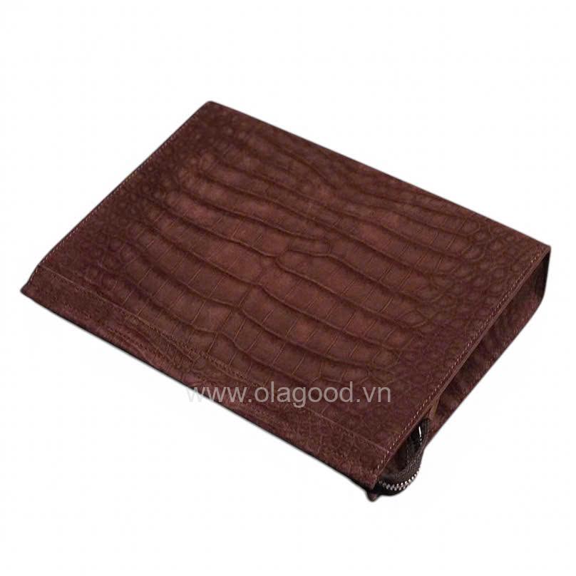 Clutch cầm tay da cá sấu - CL017S - Hình ảnh 10