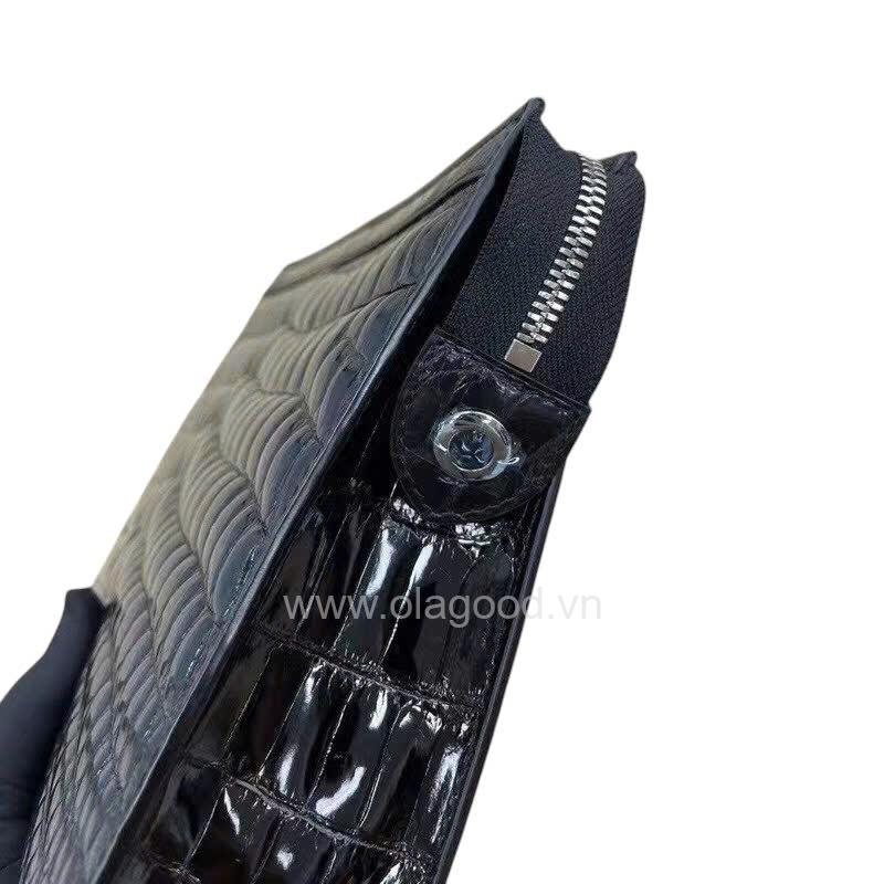 Clutch nam cá sấu Nile - CL015S - Hình ảnh 6