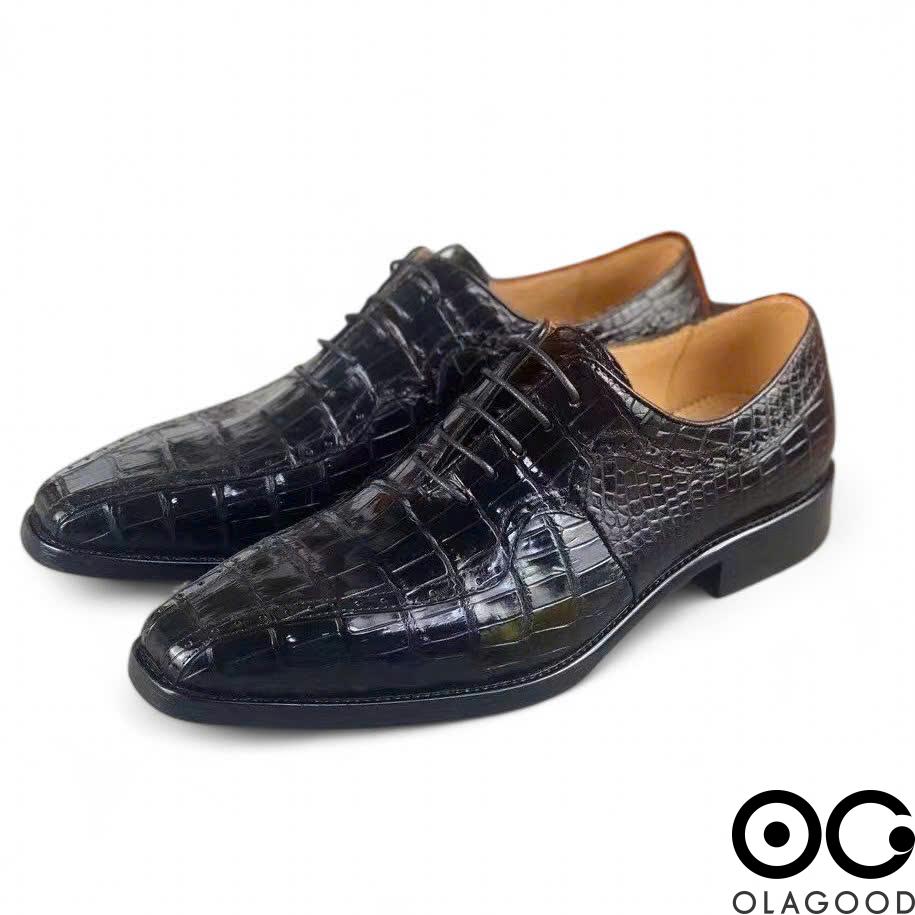 Giày handmade da cá sấu - GTN0110S - Hình ảnh 3