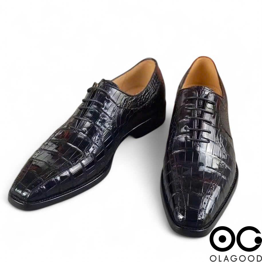 Giày handmade da cá sấu - GTN0110S