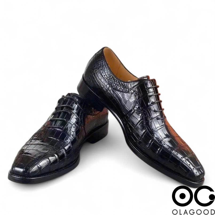 Giày handmade da cá sấu - GTN0110S - Hình ảnh 5