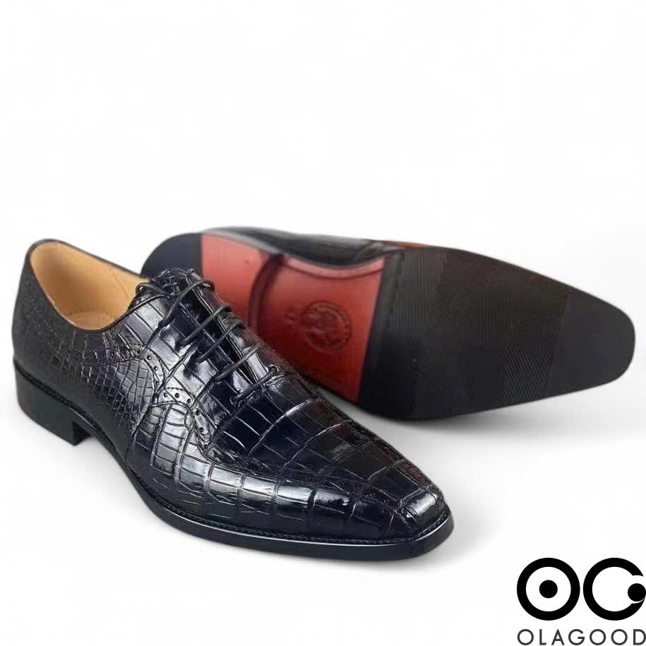 Giày handmade da cá sấu - GTN0110S - Hình ảnh 8