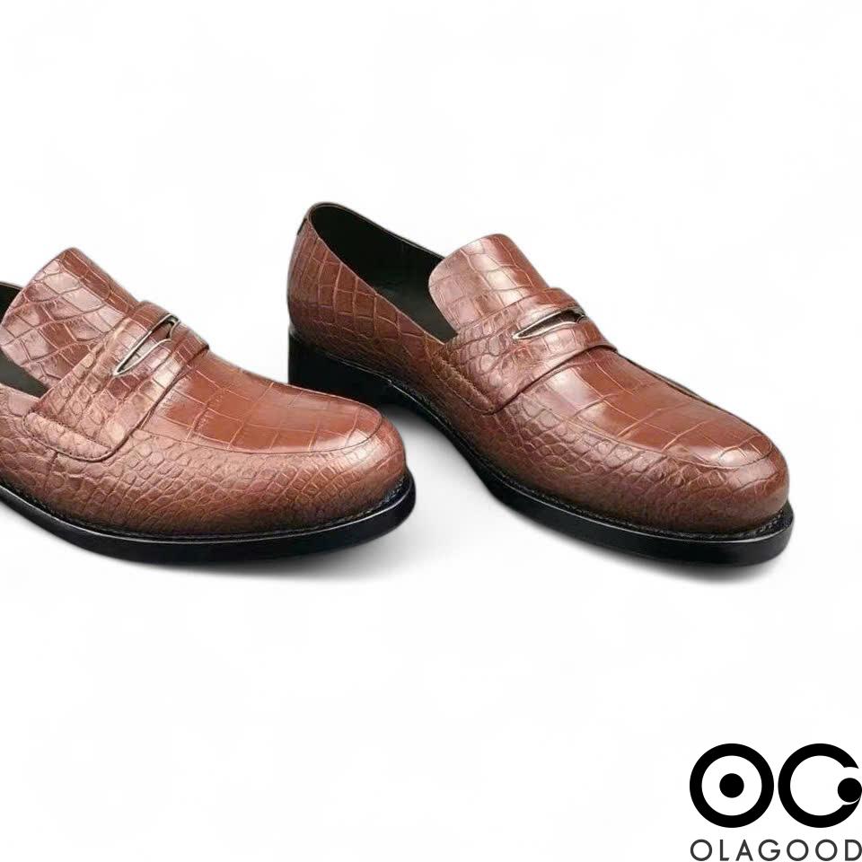 Giày lười da cá sấu nam - GL0112S - Hình ảnh 14