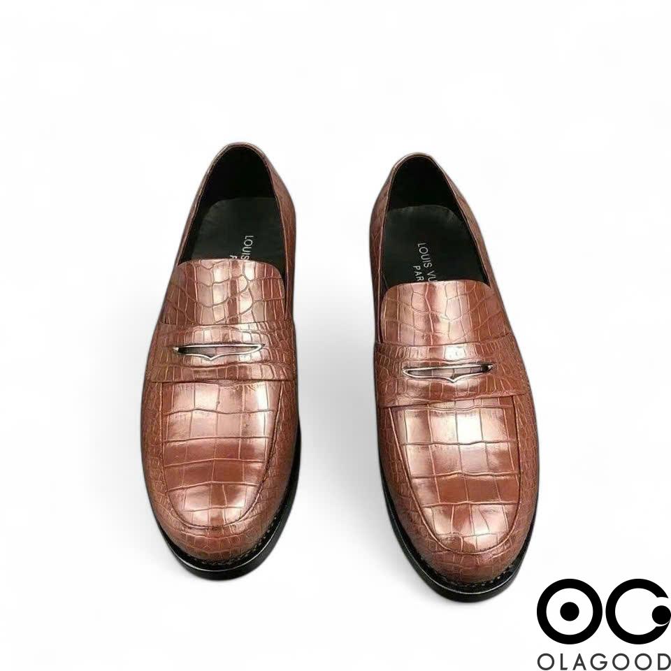 Giày lười da cá sấu nam - GL0112S - Hình ảnh 10
