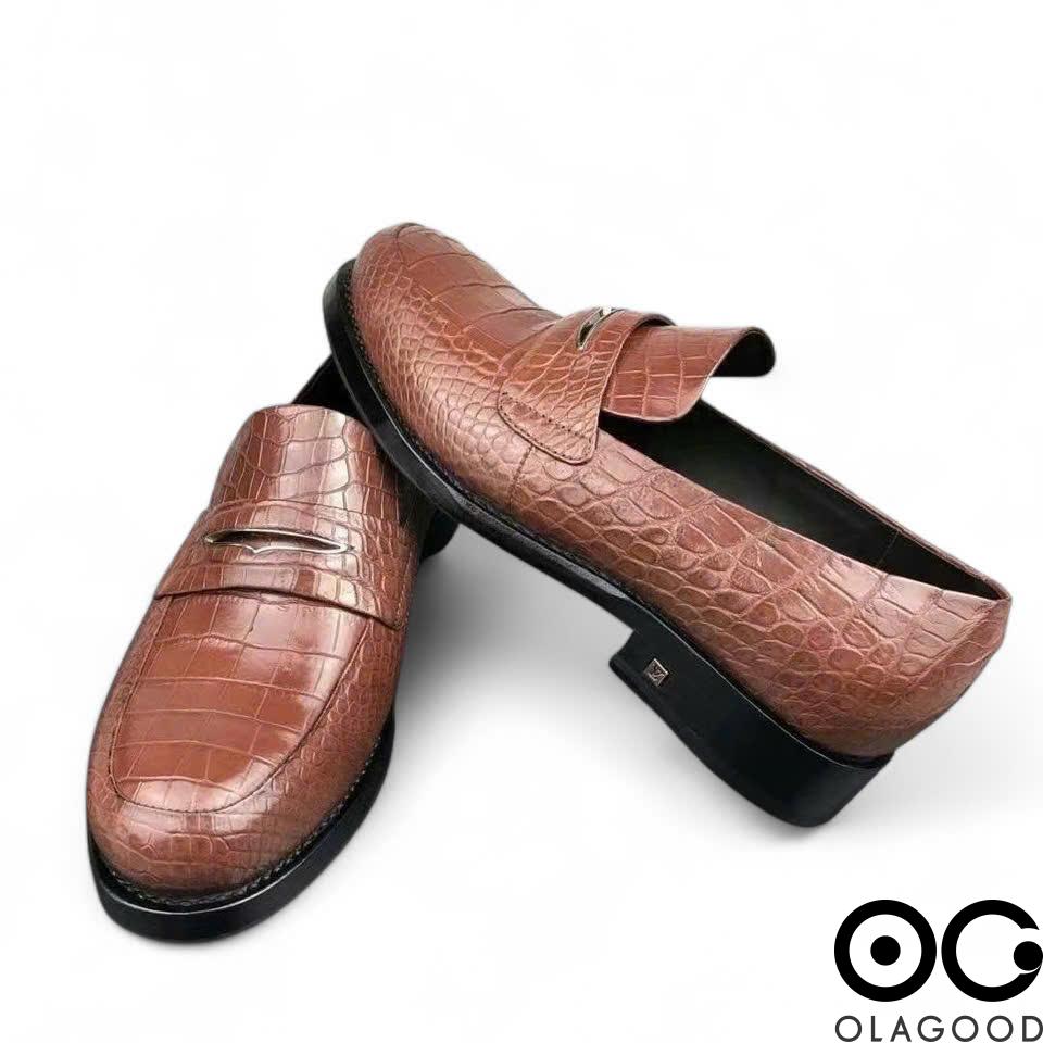 Giày lười da cá sấu nam - GL0112S - Hình ảnh 12