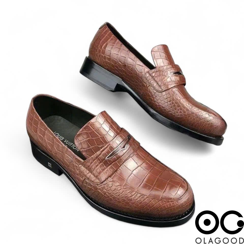 Giày lười da cá sấu nam - GL0112S - Hình ảnh 13