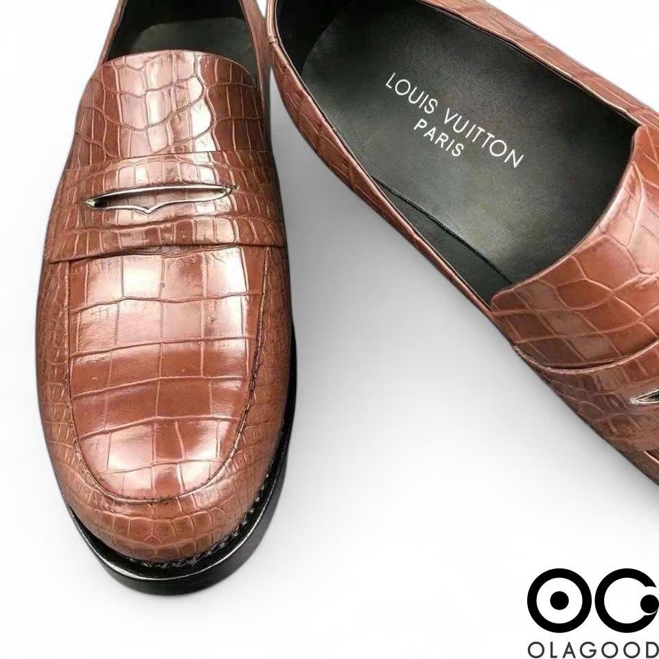 Giày lười da cá sấu nam - GL0112S - Hình ảnh 15