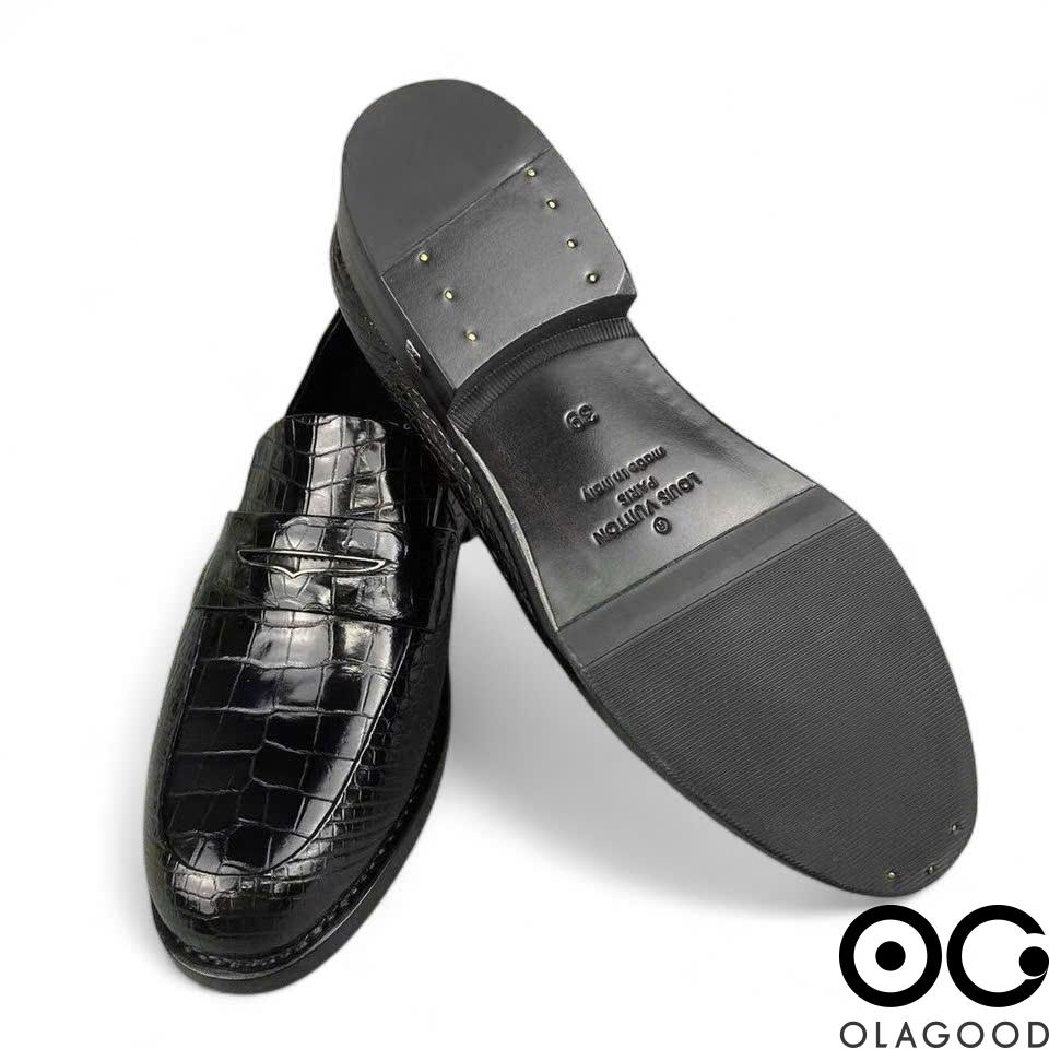 Giày lười da cá sấu nam - GL0112S - Hình ảnh 9