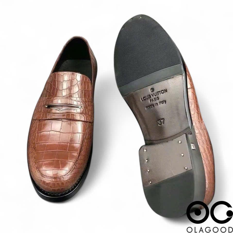 Giày lười da cá sấu nam - GL0112S - Hình ảnh 16