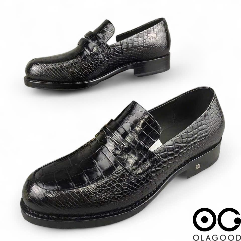 Giày lười da cá sấu nam - GL0112S - Hình ảnh 8