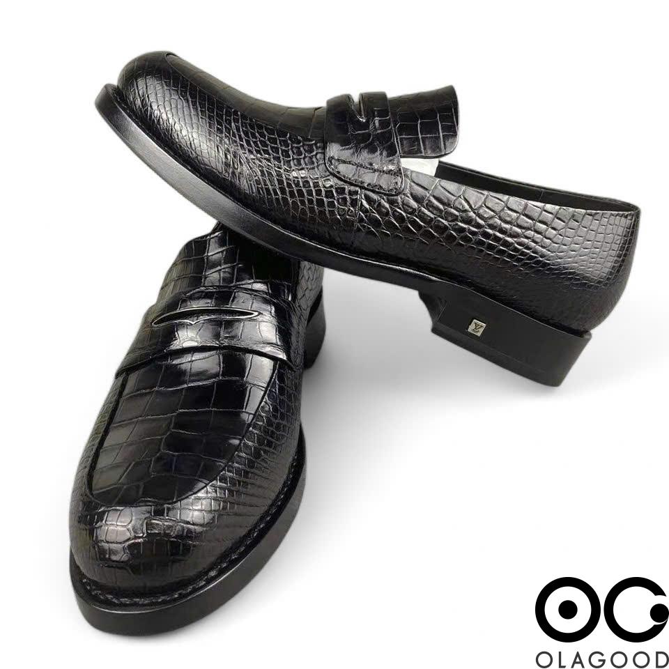 Giày lười da cá sấu nam - GL0112S - Hình ảnh 7